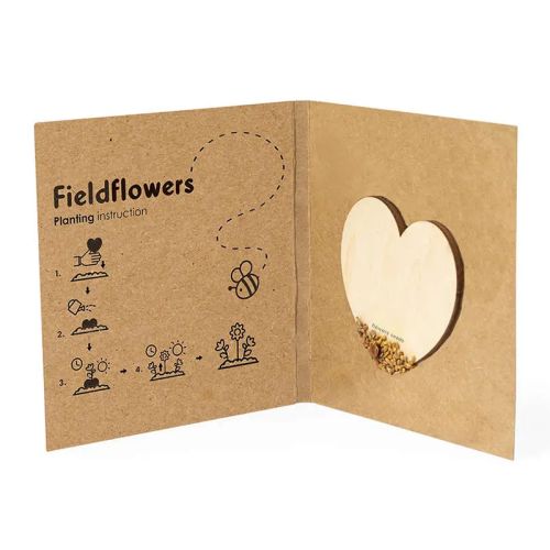 Hjerte med frø - Billede 3